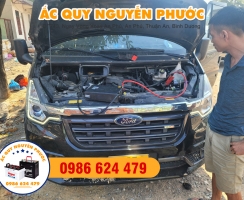 Ắc quy Nguyễn Phước Chuyên thay bình ắc quy tại Bến Cát Bình Dương
