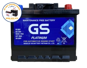 Ắc quy GS Khô MF Din 45L-LBN (12V 45Ah)