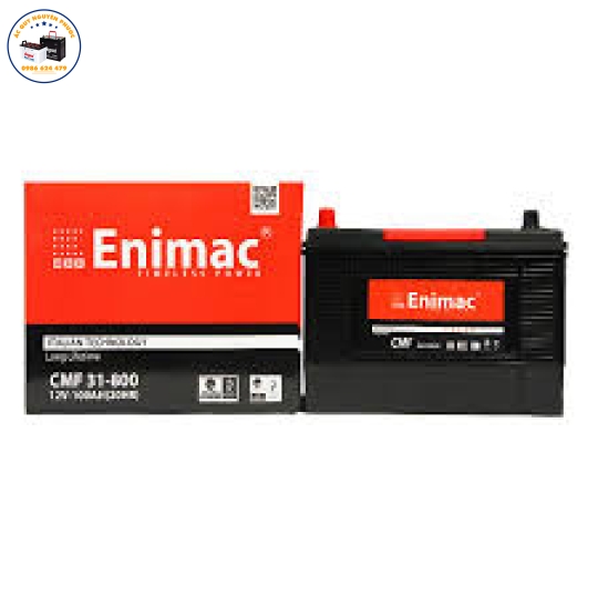 ẮC QUY ENIMAC 31S800 12V 100AH